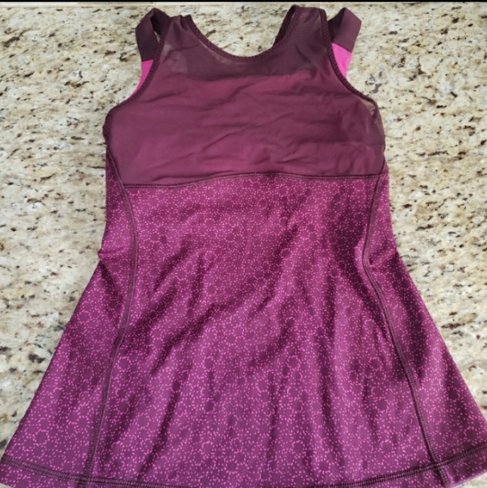 Lululemon mesh tank top